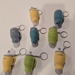 Crocheted Keychains Bundle